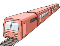 Zeichnung: Eisenbahn