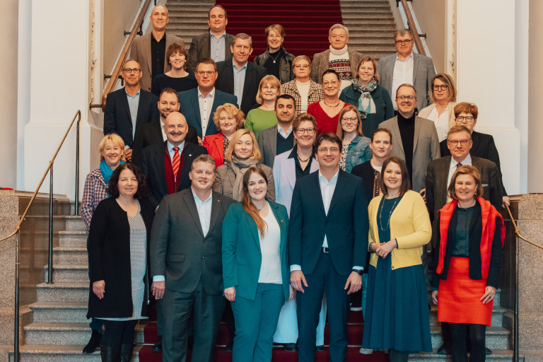 Gruppenfoto Klausur
